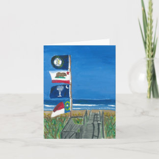 "Embandeira" o cartão de justiça das canvas