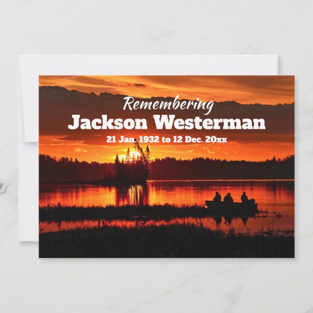 Embarcação de pesca no Lago Memorial Convite (Frente)