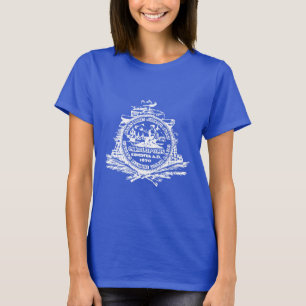 Emblema de Charleston, T-Shirt da Carolina do Sul