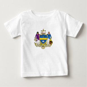 Emblema de Filadélfia, Pensilvânia Baby T-Shirt