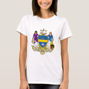 Emblema de Filadélfia, T-Shirt da Pensilvânia