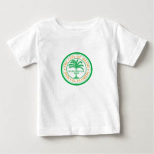 Emblema de Miami, Flórida Baby T-Shirt