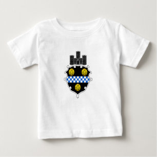 Emblema de Pittsburgh, Pensilvânia Baby T-Shirt
