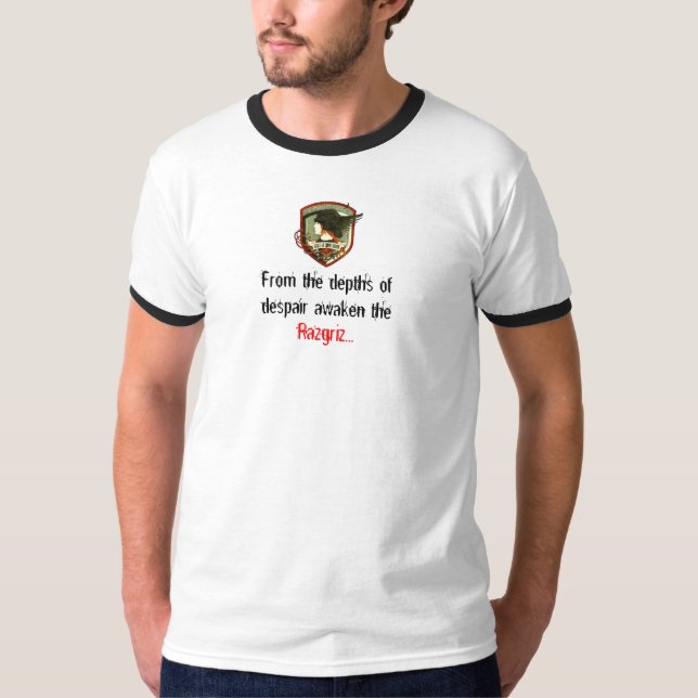 Emblema de Razgriz e t-shirt do esquadrão (Frente)