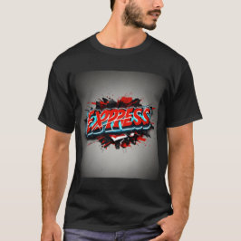 Emblema expressivo: Camisa masculina com logotipo