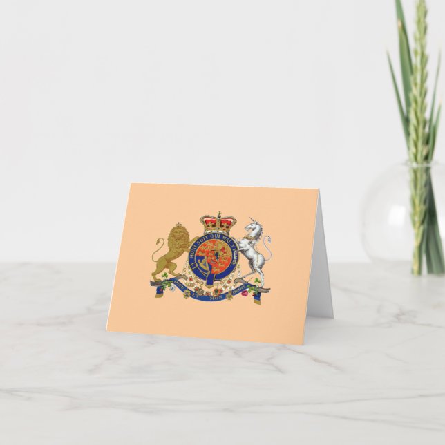 Emblema Real ~ Cartão / Convites (Frente)
