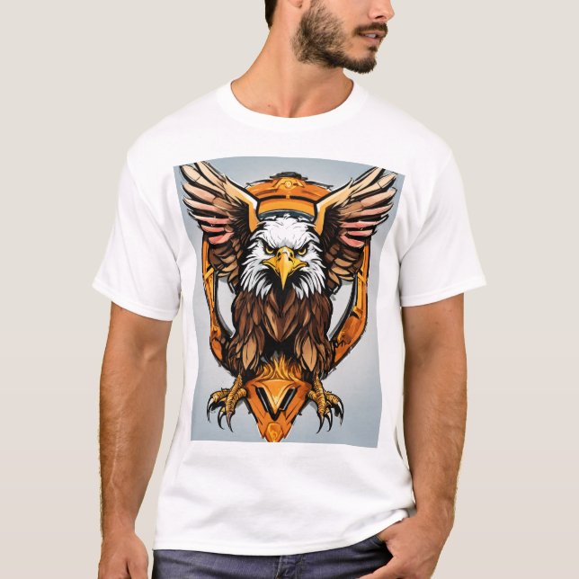 Emblema T-Shirt de Cristal Dinâmico - Espírito de  (Frente)