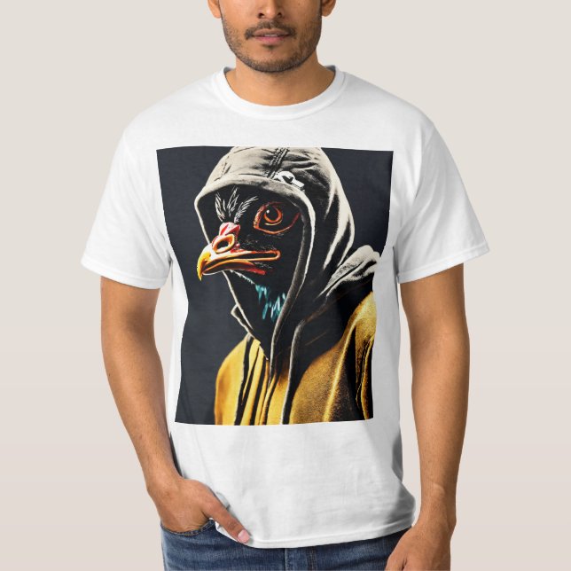 Emblema T-Shirt de Cristal Negrito: Abraçar Féreis (Frente)