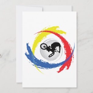 Emblema tricolor BMX