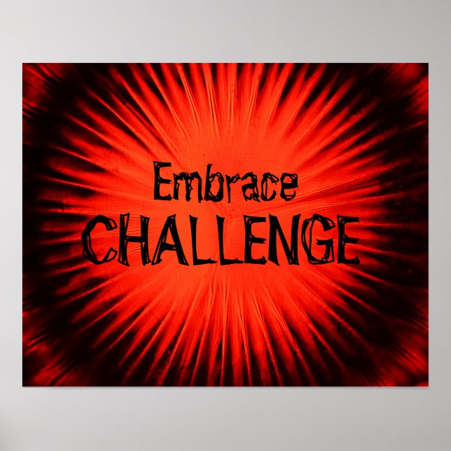 Embrace Challenge Poster (Frente)