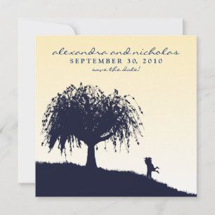 Embrace Engajado Salve o Anúncio de Data (pêssego)