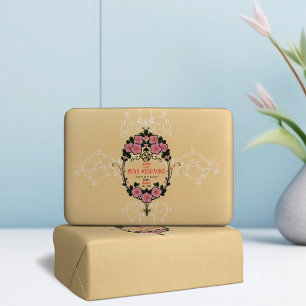 Embrulho de Rótulo de Sabonete Francês Antigo