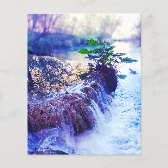 embuste de água do cartão memorial (Frente)