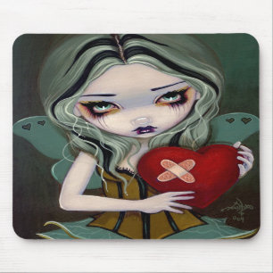 Emendando um coração quebrado Mousepad