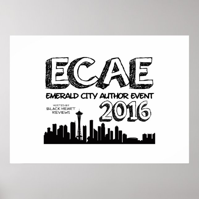 Emerald City Author Event 2016 - Poster nº 2 (Frente)