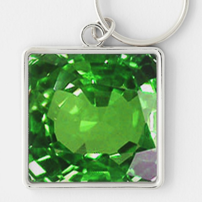 Emerald Gemstone, Chaveiro Verde (Frente)