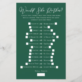 Emerald Green Ela Iria Preferencialmente Jogo Chá 