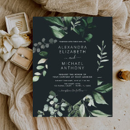 Emerald Green Eucalyptus Greenery Casamento