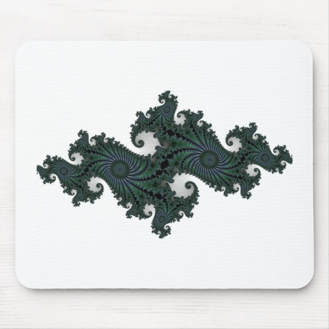 Emerald Seahorse Julia Mousepad (Frente)