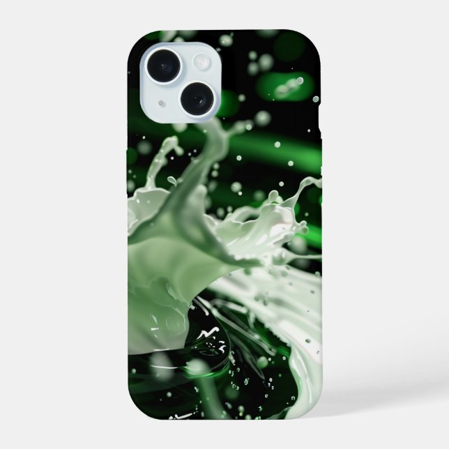 Emerald Splash Dynamics capas de iphone (Verso)