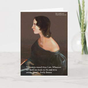Emily Bronte "Almas Mesmo" Ama Dons & Cartões