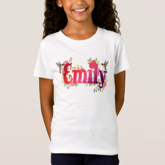 Emily - Camisa Personalizada - Para Crianças