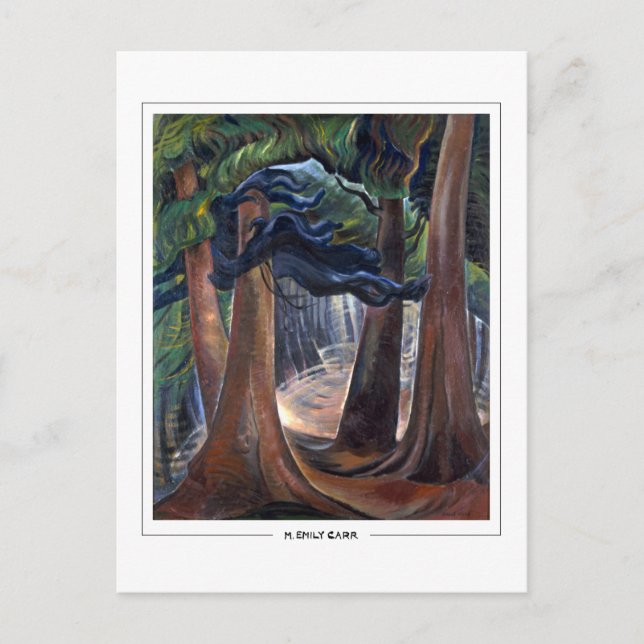Emily Carr #16 - Cartão postal de belas artes (Frente)