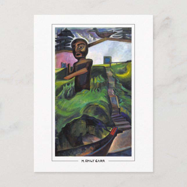 Emily Carr #7 - Cartão postal de belas artes (Frente)