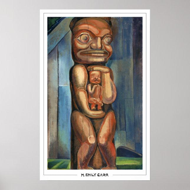 Emily Carr Zedign Art Poster nº 4 (Frente)