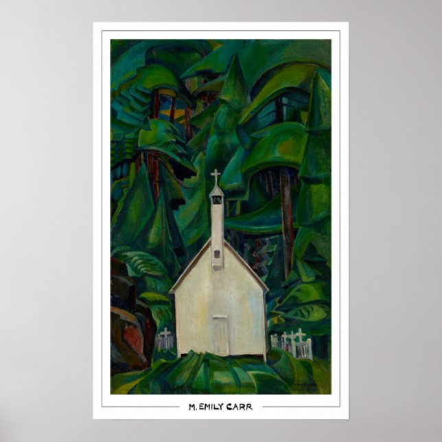 Emily Carr Zedign Art Poster nº 5 (Frente)