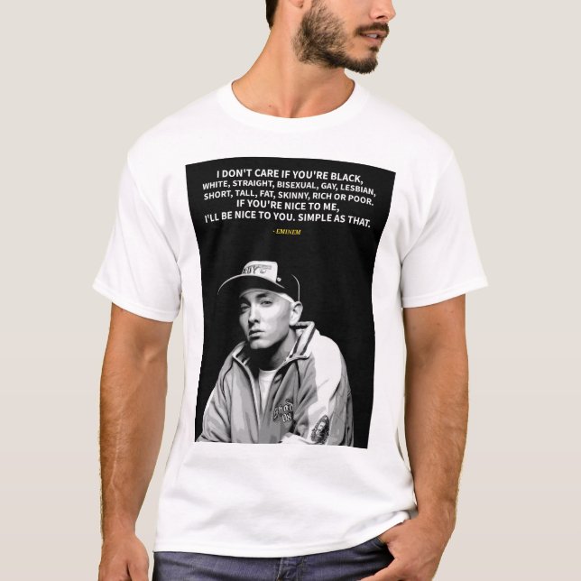 Eminem quotes T-Shirt (Frente)