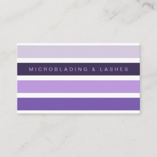 Emma Lashes Cartão de visita de 3,5" x 2,0"