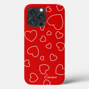 Emma - ou seu nome, Modelo, Hearts Case-Mate iP