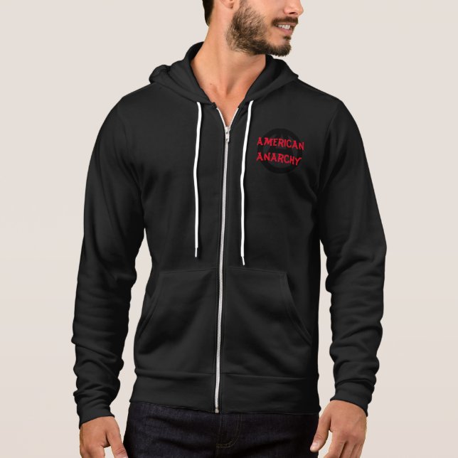 Emo - Gótico - Rocha - Anarquia - Hoodie T-Shirt (Frente)
