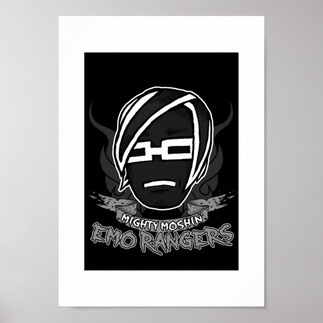 Emo Rangers - Poster inicial (Frente)