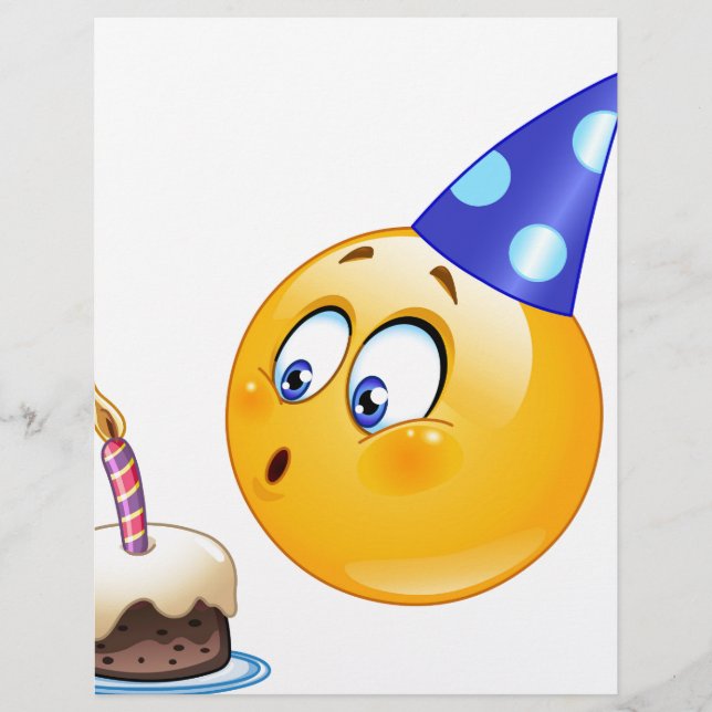 emoji de aniversário (Frente)