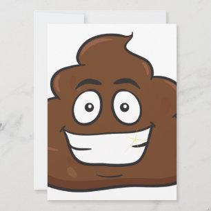 emoji de cocô engraçado
