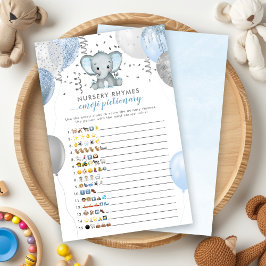 Emoji Pictionary Boy Elephant Game