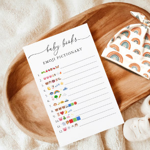 Emoji Pictionary Game do livro minimalista