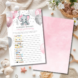 Emoji Pictionary Girl Elephant Game