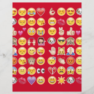 emoji vermelho
