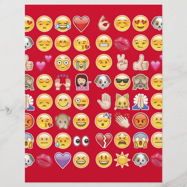 emoji vermelho (Frente)