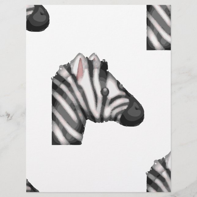 emoji zebra (Frente)
