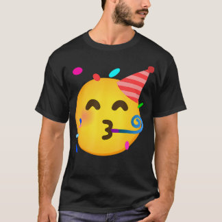 Emoticon Partilhando Face Birthday T-Shirt