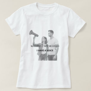 Empoderada & Casada – Camiseta Feminista para Mulh