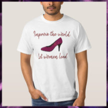Empoderamento De Mulheres Lideram T-shirt
