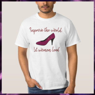 Empoderamento De Mulheres Lideram T-shirt