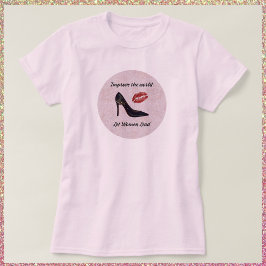 Empoderamento De Mulheres Lideram T-shirt