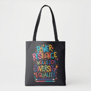 Empoderamento e diversidade - Tote Bag Inspiracion