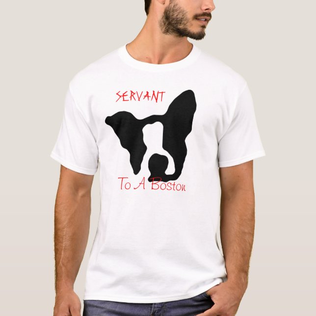 Empregado a uma camisa de Boston (Frente)